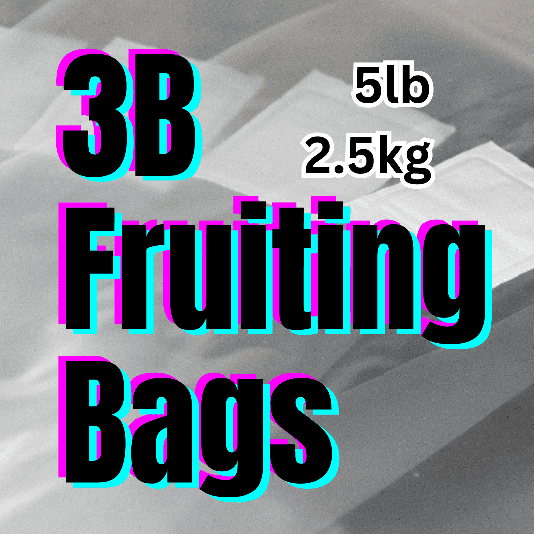 3B - 5 Pound Capacity - Fruiting Bags - Pegasus Bags