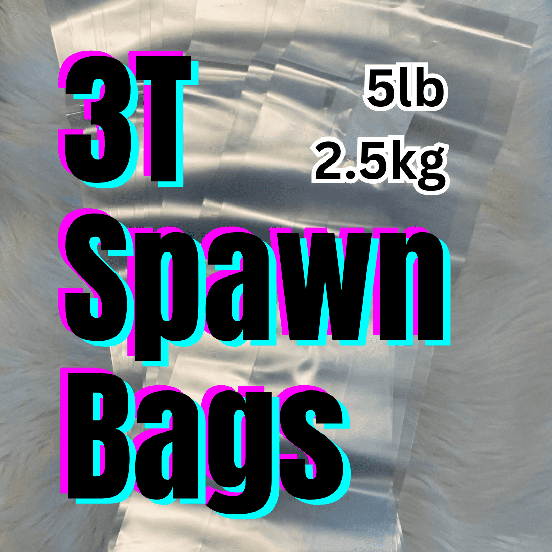 3T - 5 Pound Capacity - Mushroom Spawn Bags - Pegasus Bags