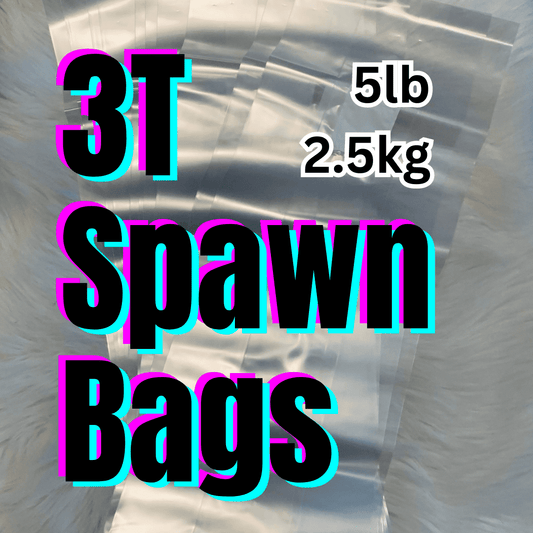 3T - 5 Pound Capacity - Mushroom Spawn Bags - Pegasus Bags